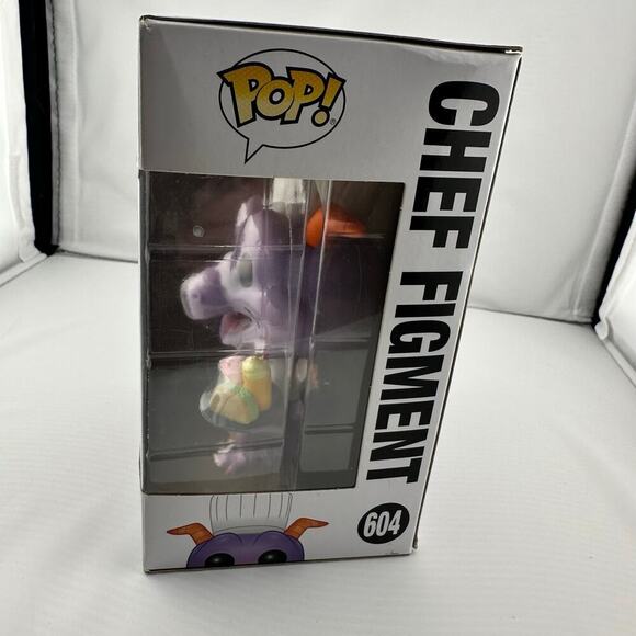 Funko Pop Disney Parks Exclusive Chef Figment Number 604 Food Wine Festival - Picture 4 of 8